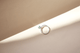 Anillo Solitario Esmeralda Plata Ley 950 talla 8