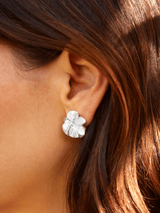 Aretes Ondas Plata Ley 950