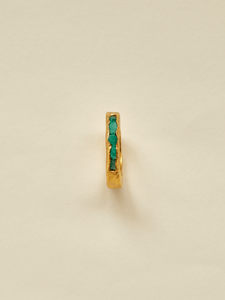 Anillo Canoa Esmeralda Talla 8