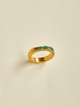 Anillo Canoa Esmeralda Talla 8