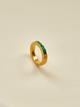 Anillo Canoa Esmeralda Talla 8