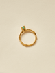 Anillo Solitario Esmeralda talla 5