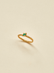 Anillo Solitario Esmeralda talla 5