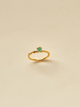 Anillo Solitario Esmeralda talla 5