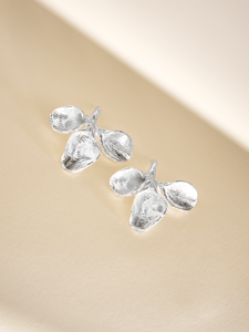 Aretes Anturio plata ley 950