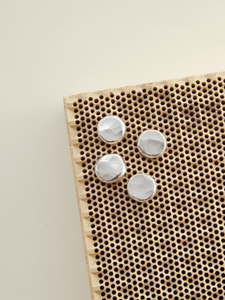 Aretes Chiribiquete martillados Plata Ley 950