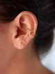 Earcuff Atarraya Pequeño Dorado