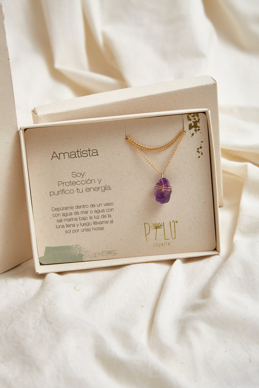 Collar Amatista Bruto