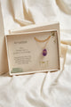 Collar Amatista Bruto