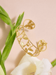 Pulsera Racimo Hojitas Dorado
