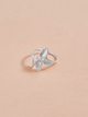 Anillo Racimo Hojitas Talla 5 plata ley 950