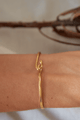 Pulsera Aro Dorada Popurri Agata Tierra