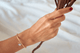 Pulsera Aro Dorada Popurrí Ágata Dona
