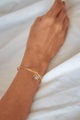 Pulsera Aro Dorada Popurrí Ágata Dona