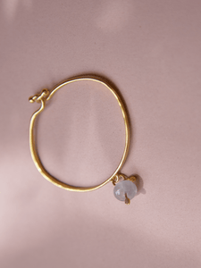 Pulsera Aro Dorada Popurrí Ágata Dona