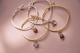 Pulsera Aro Dorada Popurri Agata Tierra