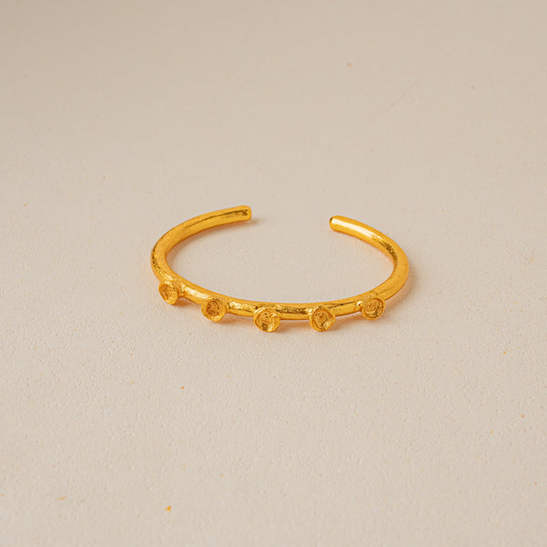 Pulsera Aro Campanitas Eucalipto