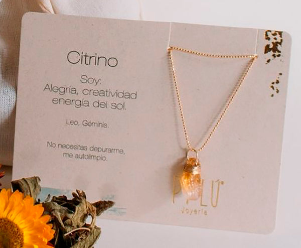 Collar Citrino