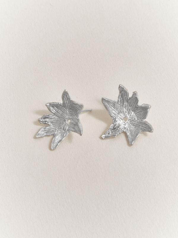 Aretes Topos pequeños Clavellino Plata Ley