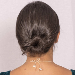 Collar Semillas Sagradas baño de oro Cumare - Pilú Joyería. Joyas y accesorios con diseños exclusivos
