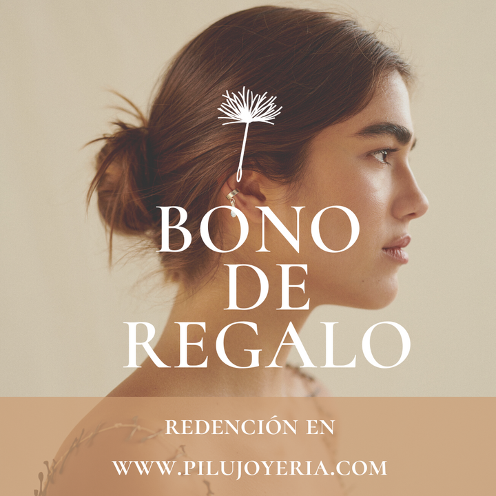 Bono de Regalo $150.000 - Pilú Joyería. Joyas y accesorios con diseños exclusivos