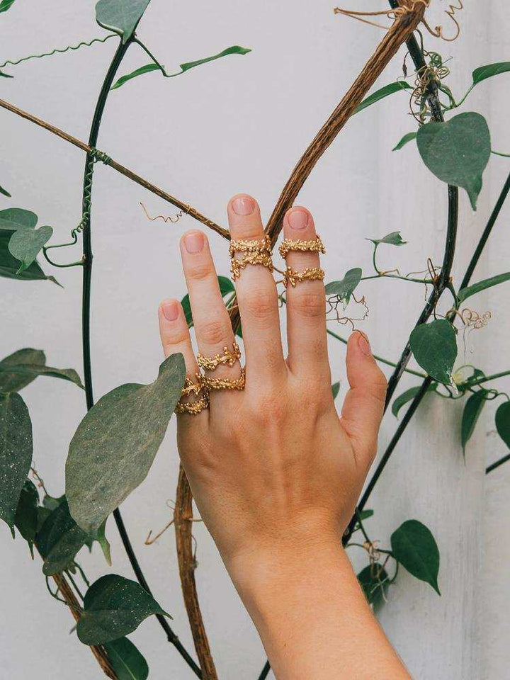 Anillo Helecho - Pilú Joyería. Joyas y accesorios con diseños exclusivos