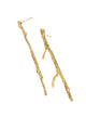 Aretes Palo Pino - Pilú Joyería. Joyas y accesorios con diseños exclusivos
