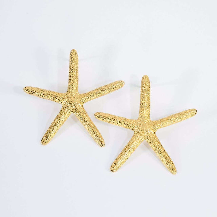 Aretes Estrella De Mar - Pilú Joyería. Joyas y accesorios con diseños exclusivos