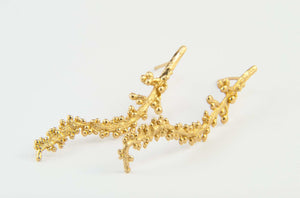 Aretes Helecho - Pilú Joyería. Joyas y accesorios con diseños exclusivos