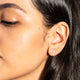 Aretes Acacias Mini Baño De Plata - Pilú Joyería. Joyas y accesorios con diseños exclusivos