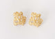 Aretes Coral Providencia - Pilú Joyería. Joyas y accesorios con diseños exclusivos