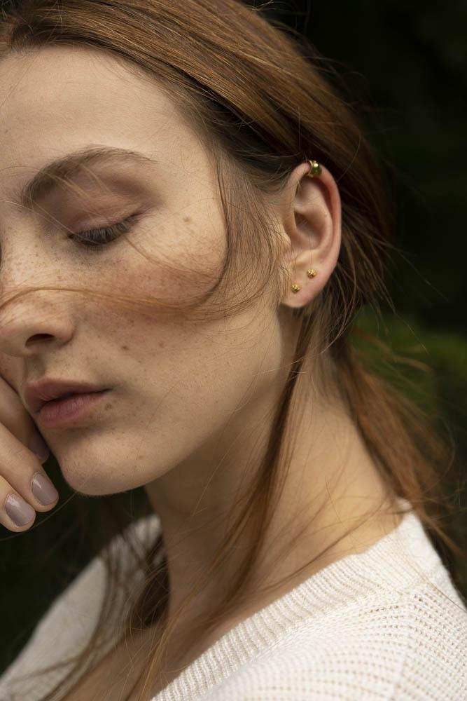 Aretes ear cuff mini - Pilú Joyería. Joyas y accesorios con diseños exclusivos