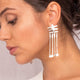 Aretes Lunula Baño Plata - Pilú Joyería. Joyas y accesorios con diseños exclusivos