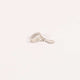 Arete Ear Cuff Sencillo Semillas Sagradas Baño Plata - Pilú Joyería. Joyas y accesorios con diseños exclusivos
