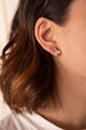 Aretes Jardin Duo Campanitas Plata ley 950