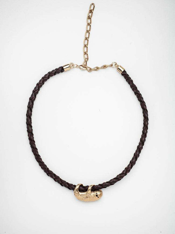 Collar Oso Perezoso - Pilú Joyería. Joyas y accesorios con diseños exclusivos