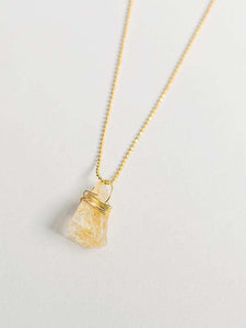 Collar Citrino - Pilú Joyería. Joyas y accesorios con diseños exclusivos