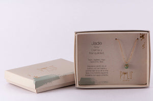 Collar Gota Jade Pequeño - Pilú Joyería. Joyas y accesorios con diseños exclusivos
