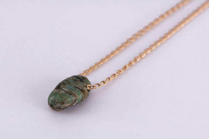 Collar Turquesa Gota - Pilú Joyería. Joyas y accesorios con diseños exclusivos