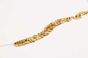 Collar Semillas Sagradas baño de oro Cumare - Pilú Joyería. Joyas y accesorios con diseños exclusivos