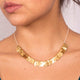 Collar Semillas Sagradas baño de oro Cumare - Pilú Joyería. Joyas y accesorios con diseños exclusivos