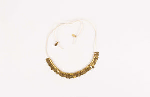 Collar Semillas Sagradas baño de oro Cumare - Pilú Joyería. Joyas y accesorios con diseños exclusivos