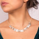 Collar Semillas Sagradas baño de plata Cumare