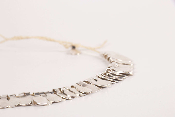 Collar Semillas Sagradas  Baño Plata Cumare - Pilú Joyería. Joyas y accesorios con diseños exclusivos