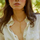 Collar chocker atarraya dorado