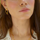 Aretes topos maxi Pez Dorados