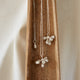 Collar Racimo Campanita Eucalipto Plata ley 950