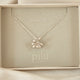 Collar Racimo Campanita Eucalipto Plata ley 950