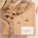 Aretes Jardin Duo Campanitas Plata ley 950
