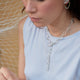 Collar chocker atarraya peces plateado